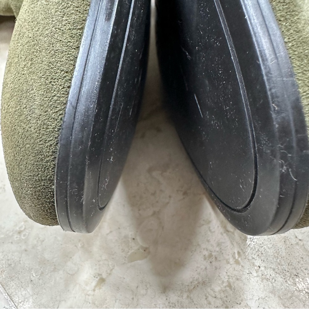 SANTONI Olive Green Knee-High Women's Boots🌸 - Picture 15 of 16